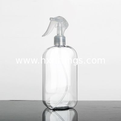 China Garrafa vazia de 500 ml de plástico PET transparente, shampoo, loção para lavagem de mãos e bomba fornecedor