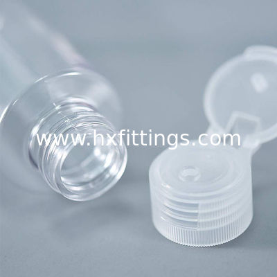China Tampa de garrafa plástica de loção pequena personalizada de alta qualidade 25mm 28mm 28/410 20/410 Tampa superior basculante fornecedor
