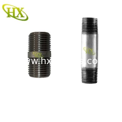 1/2 Inch Black pipe nipple size with BSPT thread | China manufacturer -Cangzhou Hongxin
