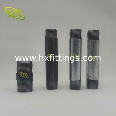 SCH160 Galvanized Steel Pipe Nipple for Heavy-Duty Applications BSP BSPT NPT DIN-2999