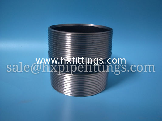 DIN EN 10226-1 1/4-12 polegadas niples de barril galvanizados a quente com rosca macho em ambas as extremidades fornecedor