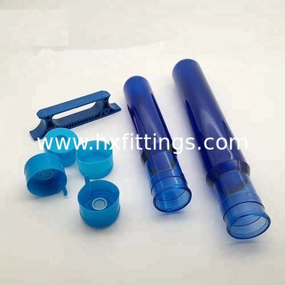 Amostra grátis 700G 750G 55mm pescoço 19L 20L PET plástico 5 galões de garrafa Preforma / 19 litros 20 litros 5 galões de garrafa de água PET fornecedor