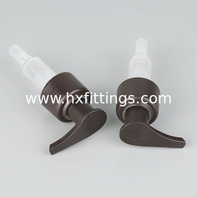 Dispensador de sabonete líquido 28/410 anti-vazamento, borrifador de shampoo, bomba de loção plástica com trava esquerda/direita fornecedor