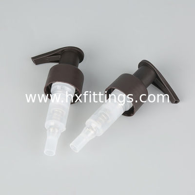 Bomba de loção transparente de plástico/sabão líquido/lavagem de mãos Bomba dispensadora 28/410 fornecedor