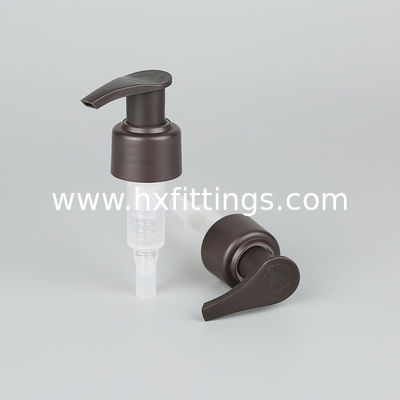 Bomba dispensadora de álcool em gel 24/410, SEM vazamento, bomba de loção PP branca com clip fornecedor