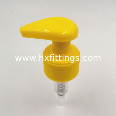 Ribbed closure plastic 28/410 lotion pump 24MM 410